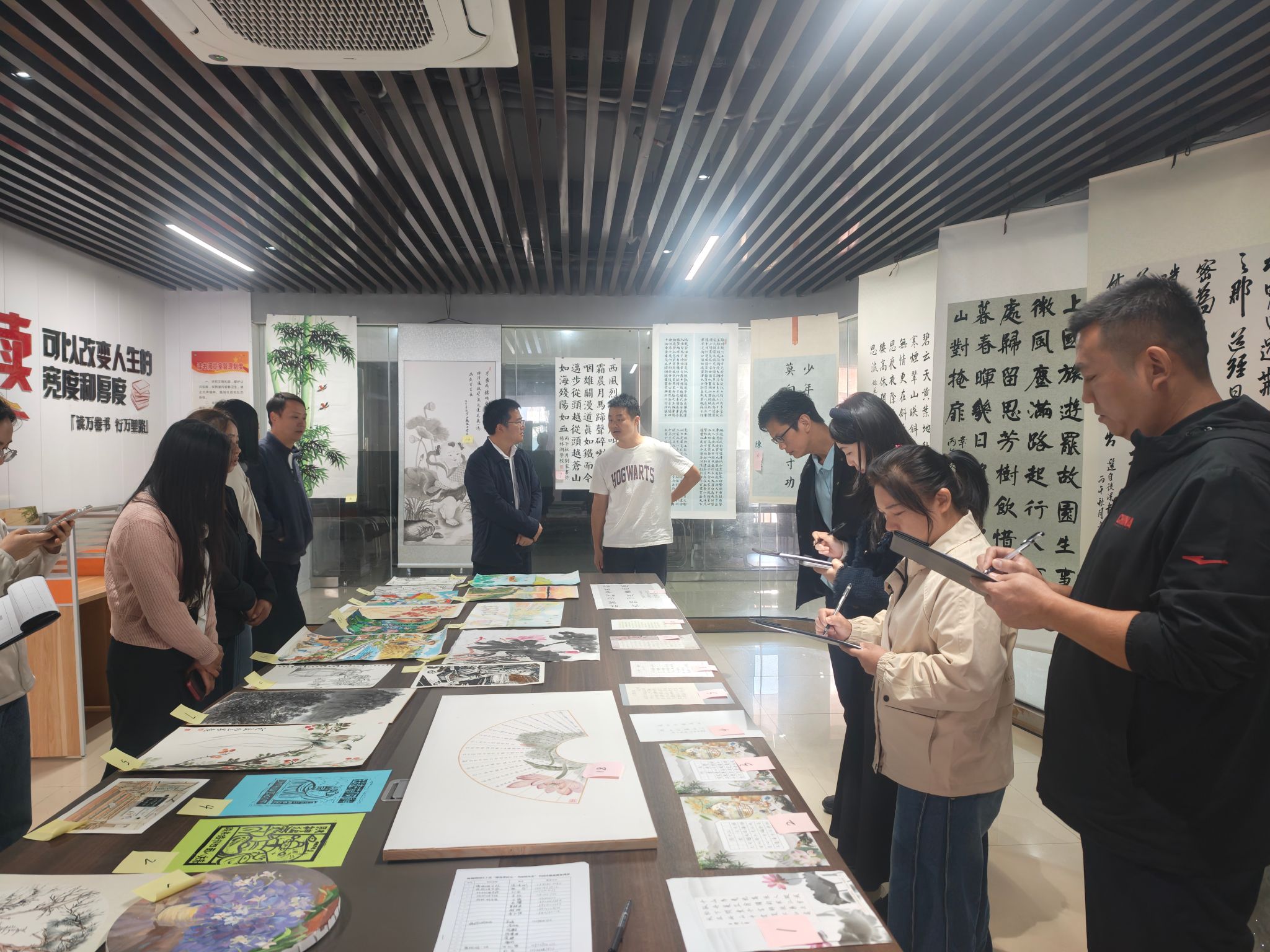我校在2026年梧桐湖园区工会书画技能竞赛中获佳绩