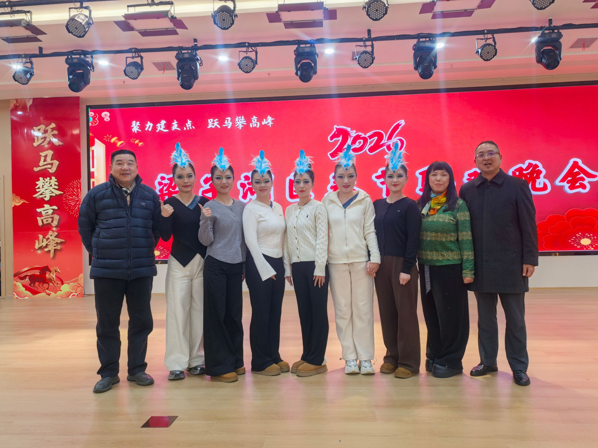 学校受邀参加梁子湖区2026年春节联欢晚会